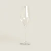 Glasses And Flutes*ZARA Home Plain Crystalline Sparkling Wine Flute Transparent