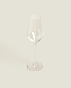 Glasses And Flutes*ZARA Home Plain Crystalline Sparkling Wine Flute Transparent