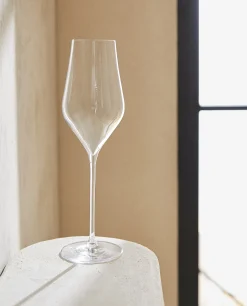 Glasses And Flutes*ZARA Home Plain Crystalline Sparkling Wine Flute Transparent