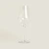 Glasses And Flutes*ZARA Home Plain Crystalline Wine Glass Transparent
