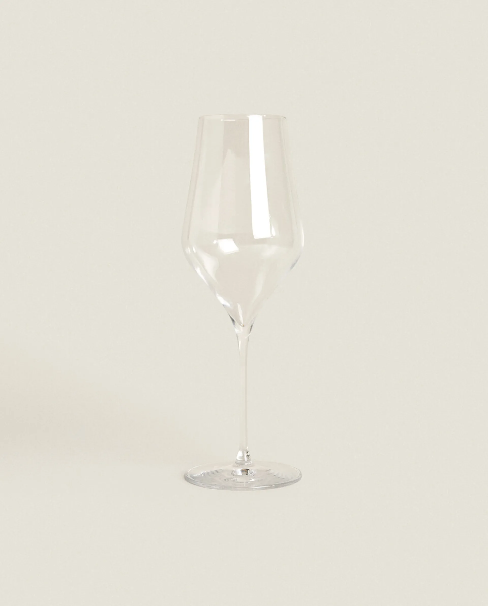 Glasses And Flutes*ZARA Home Plain Crystalline Wine Glass Transparent
