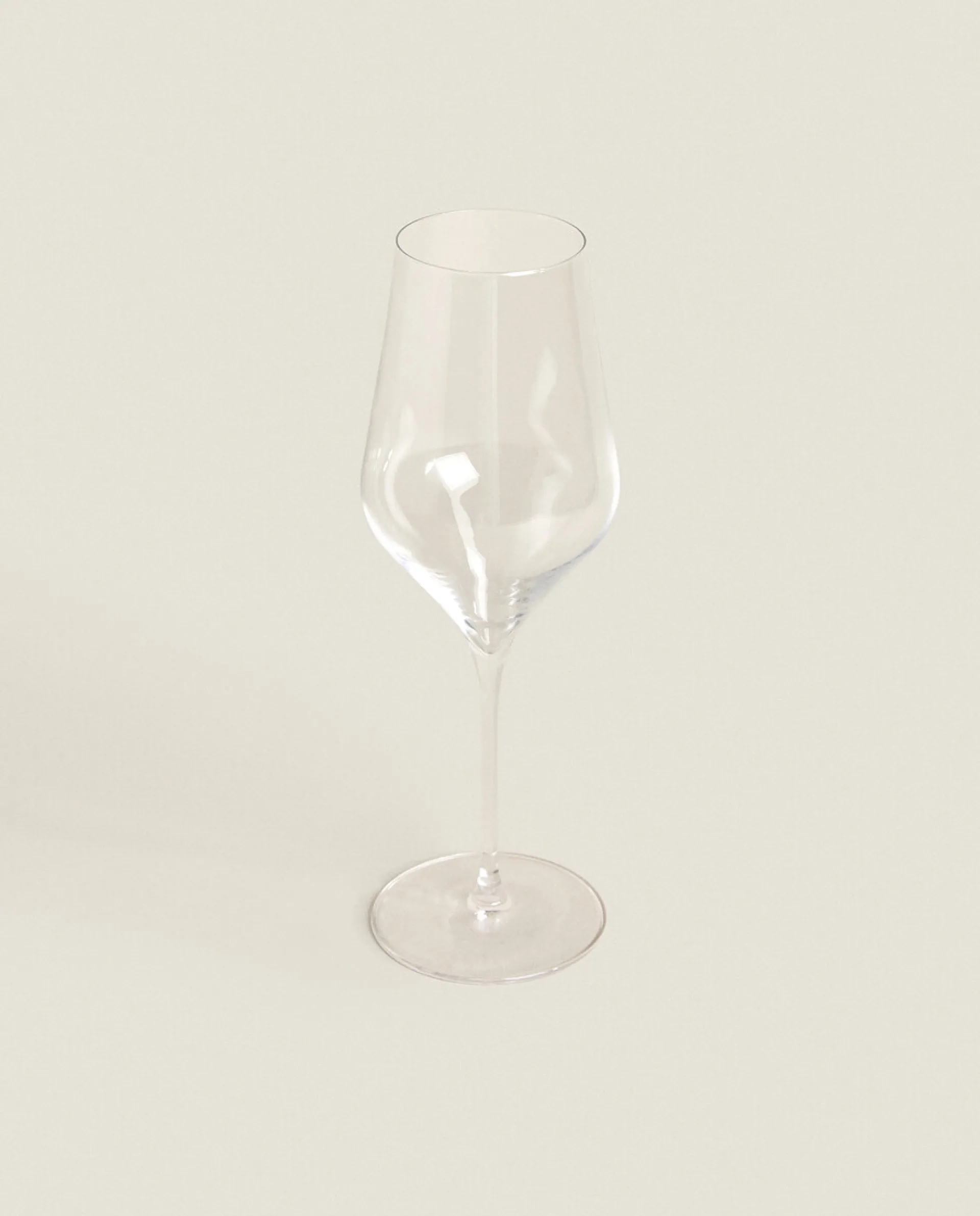 Glasses And Flutes*ZARA Home Plain Crystalline Wine Glass Transparent