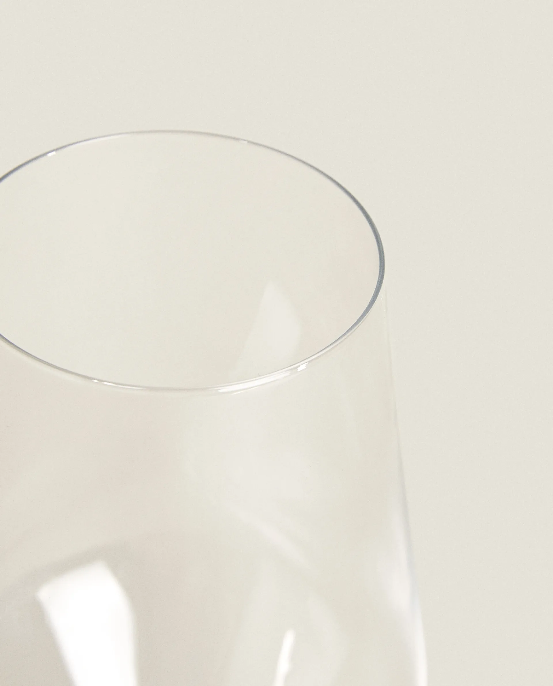 Glasses And Flutes*ZARA Home Plain Crystalline Wine Glass Transparent