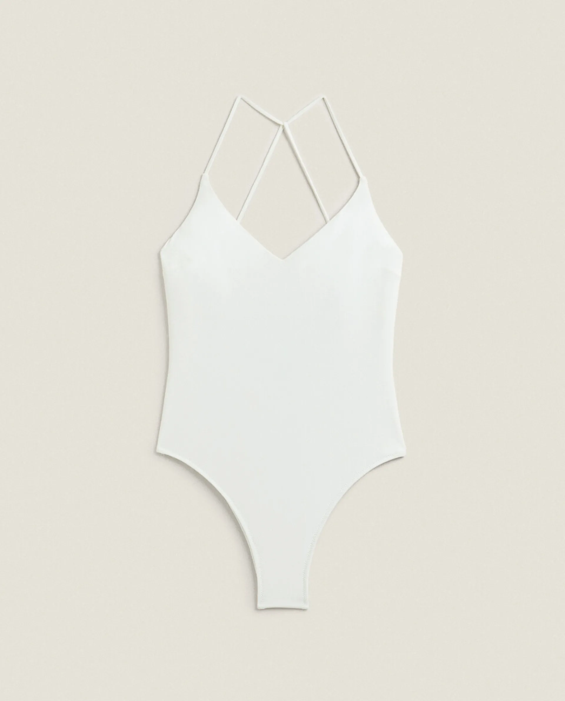 Beachwear*ZARA Home Plain Swimsuit Cream