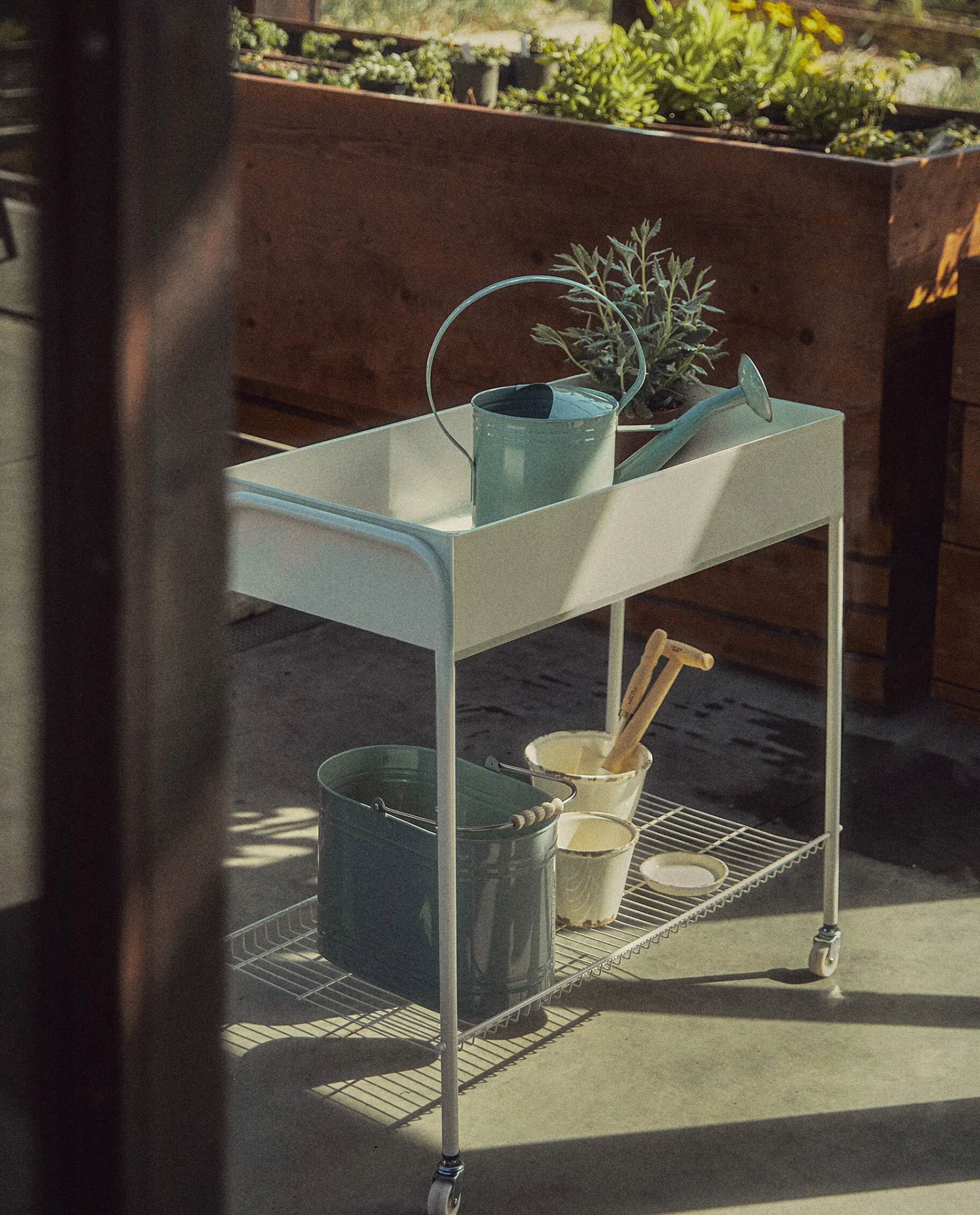 Garden*ZARA Home Plant Stand Cream