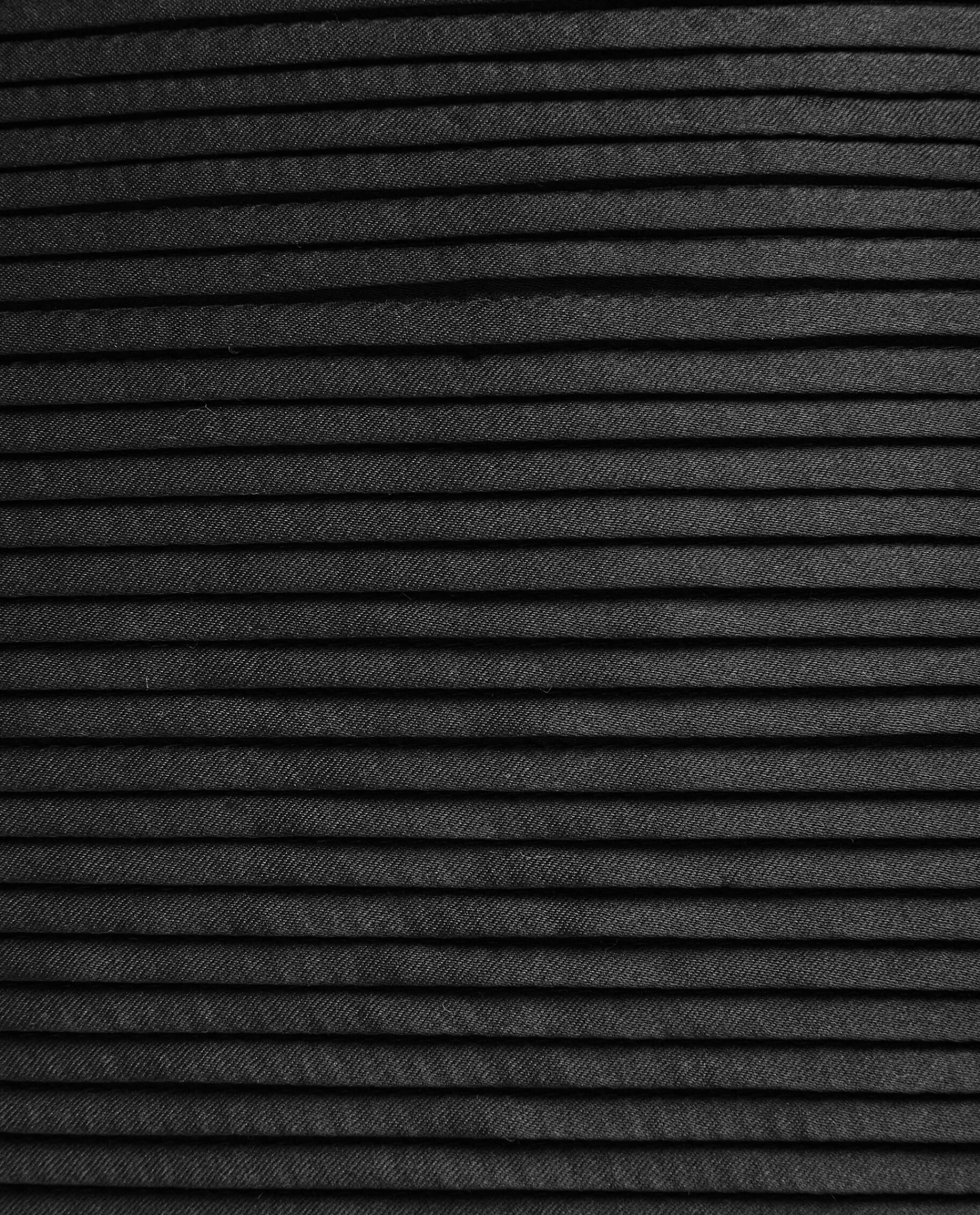 Solid*ZARA Home Pleated Throw Pillow Cover Black