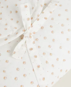 Accessories*ZARA Home Polka Dot Cotton Changing Mat White