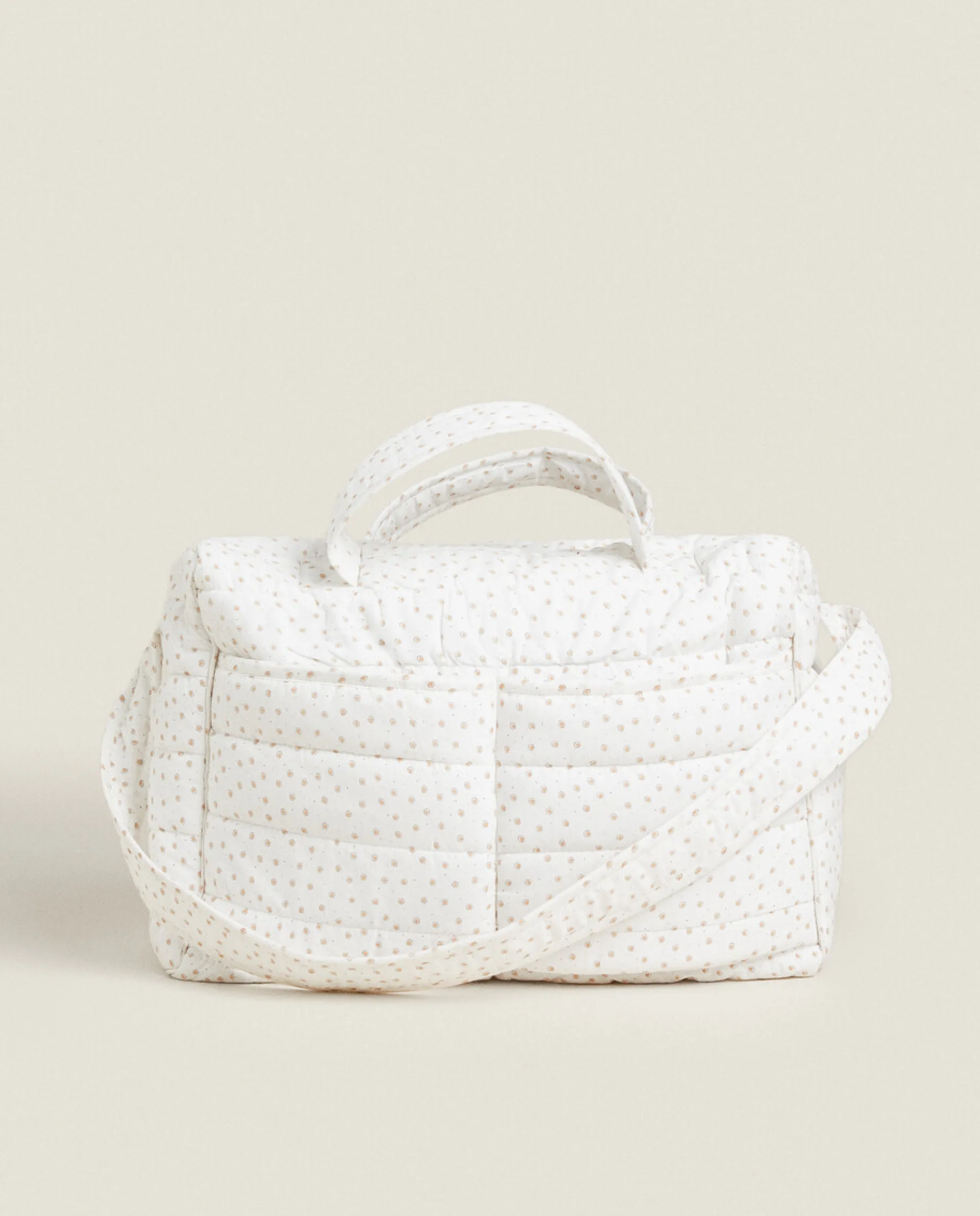 Diaper Bags*ZARA Home Polka Dot Diaper Bag White