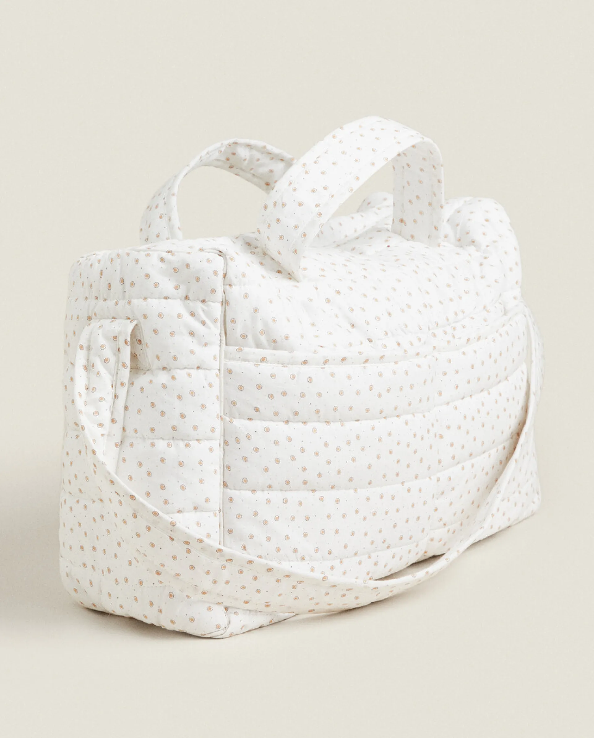 Diaper Bags*ZARA Home Polka Dot Diaper Bag White