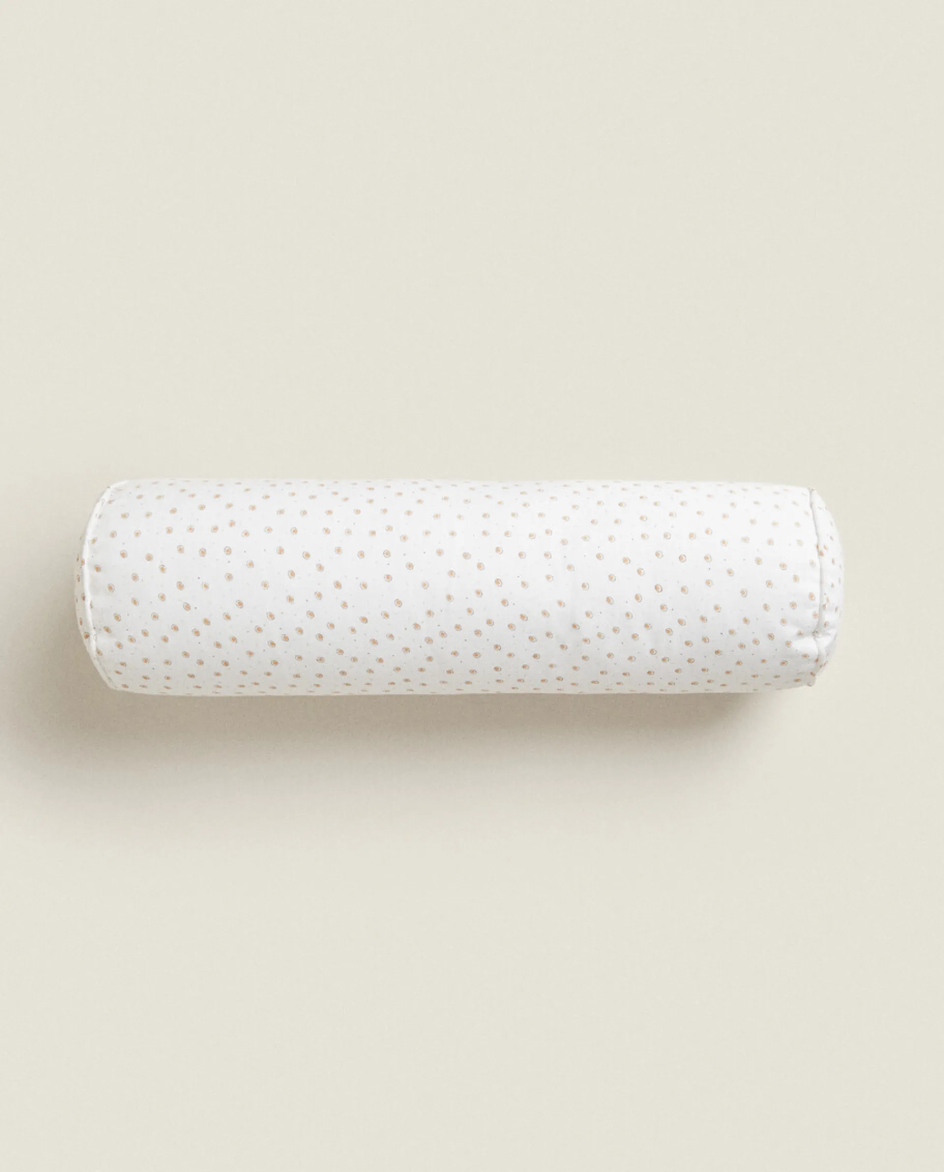 Crib Bedding*ZARA Home Printed Bolster Cushion White