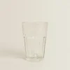Tumblers*ZARA Home Raised Design Glass Tumbler Transparent