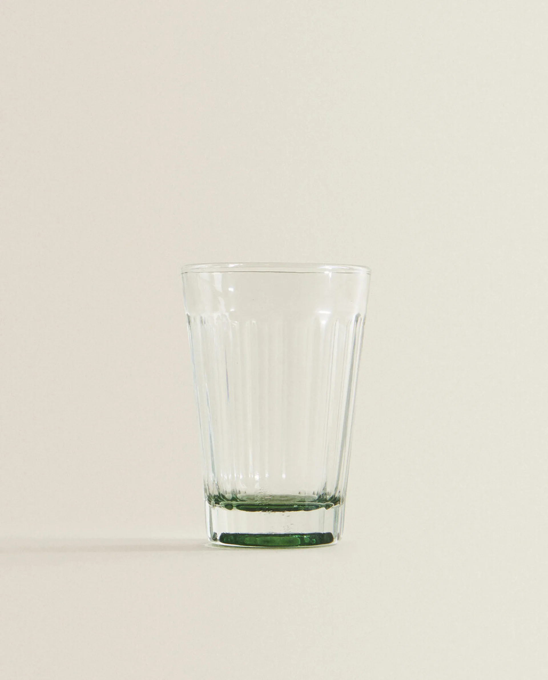 Tumblers*ZARA Home Raised Design Glass Tumbler Green