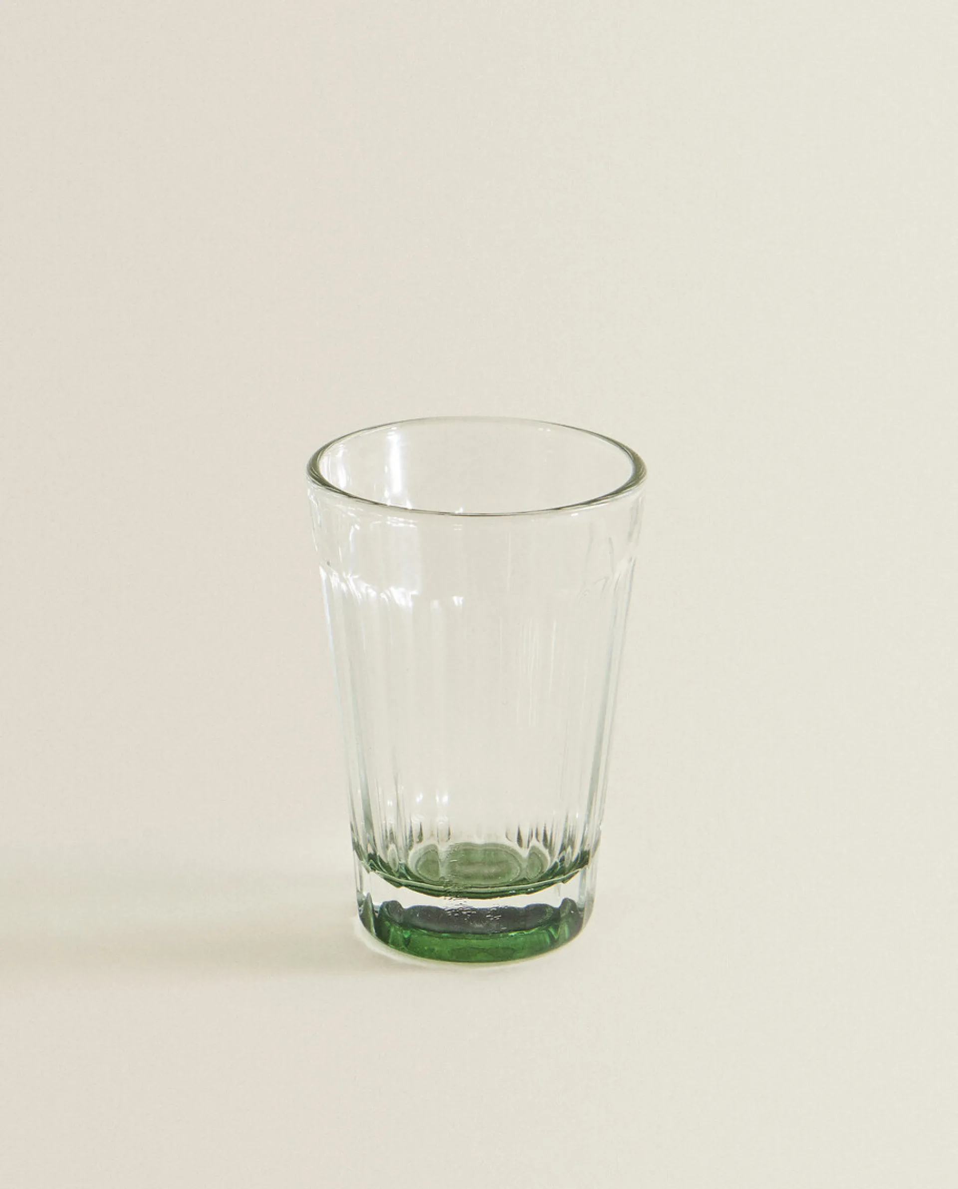 Tumblers*ZARA Home Raised Design Glass Tumbler Green