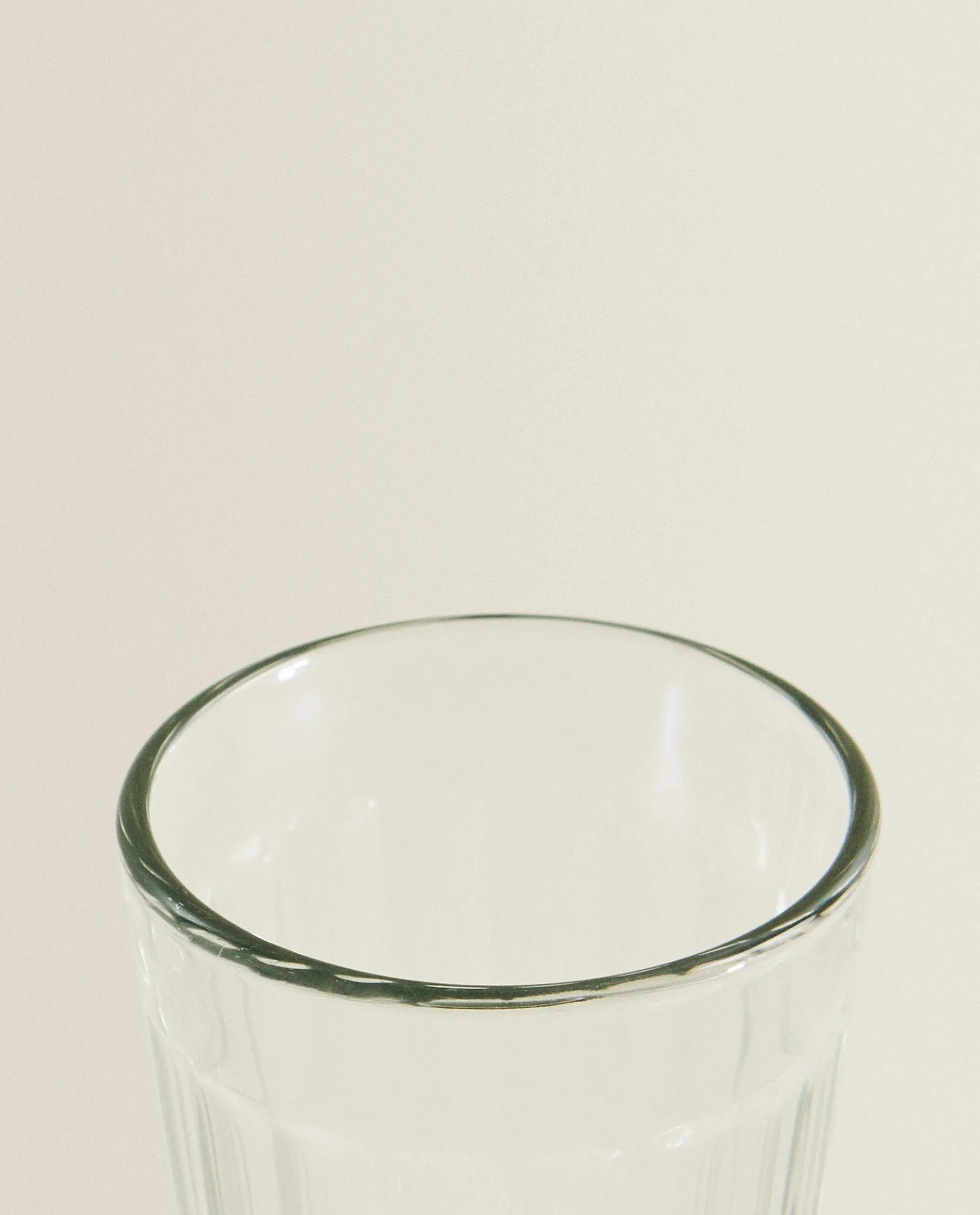 Tumblers*ZARA Home Raised Design Glass Tumbler Green