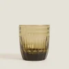 Tumblers*ZARA Home Raised Design Glass Tumbler Green