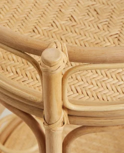 Furniture*ZARA Home Rattan Trolley Natural Colour