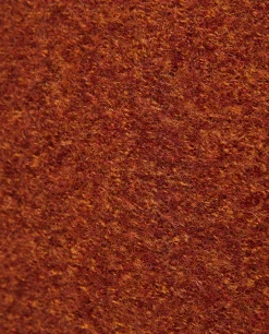 Solid*ZARA Home Rectangular Wool Throw Pillow Cover Russet