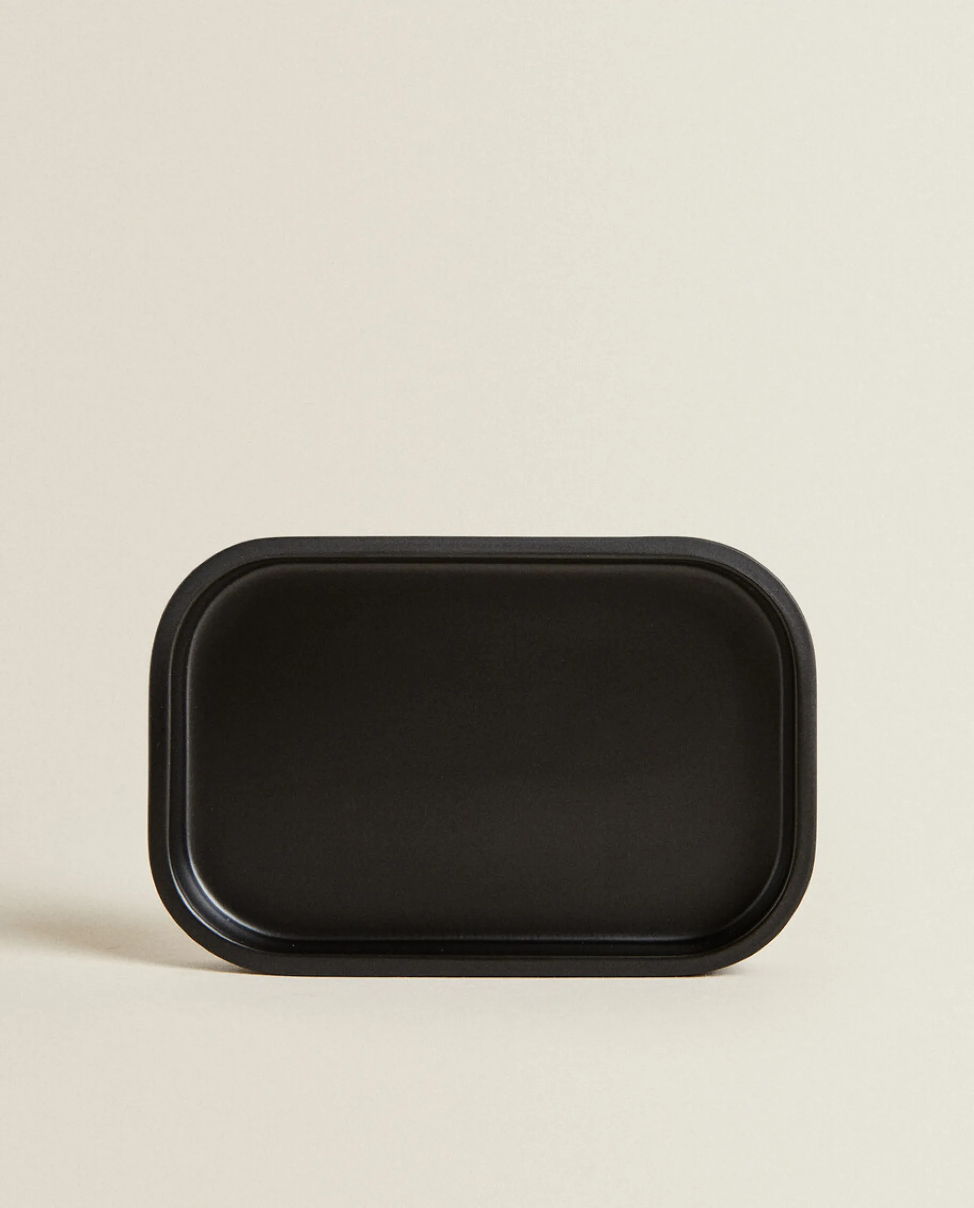Soap Dishes*ZARA Home Resin Soap Dish Black
