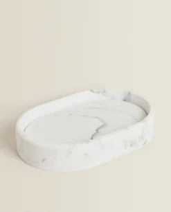 Soap Dishes*ZARA Home Resin Soap Dish Grey