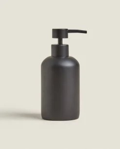 Dispensers*ZARA Home Resin Soap Dispenser Black