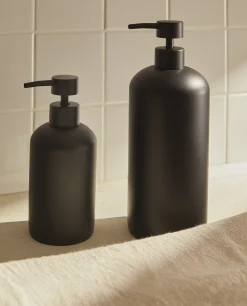 Dispensers*ZARA Home Resin Soap Dispenser Black
