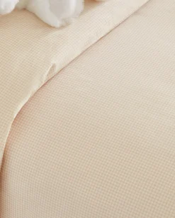 Duvet Covers*ZARA Home Reversible Gingham Duvet Cover Pink