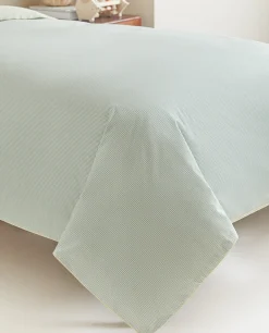 Duvet Covers*ZARA Home Reversible Gingham Duvet Cover Blue