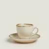 Mugs*ZARA Home Rimmed Coffee Cup Ecru