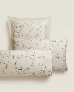 Pillowcases*ZARA Home Rose Pillowcase Beige