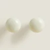 Door Knobs*ZARA Home Round Door Knob (Pack Of 2) Cream