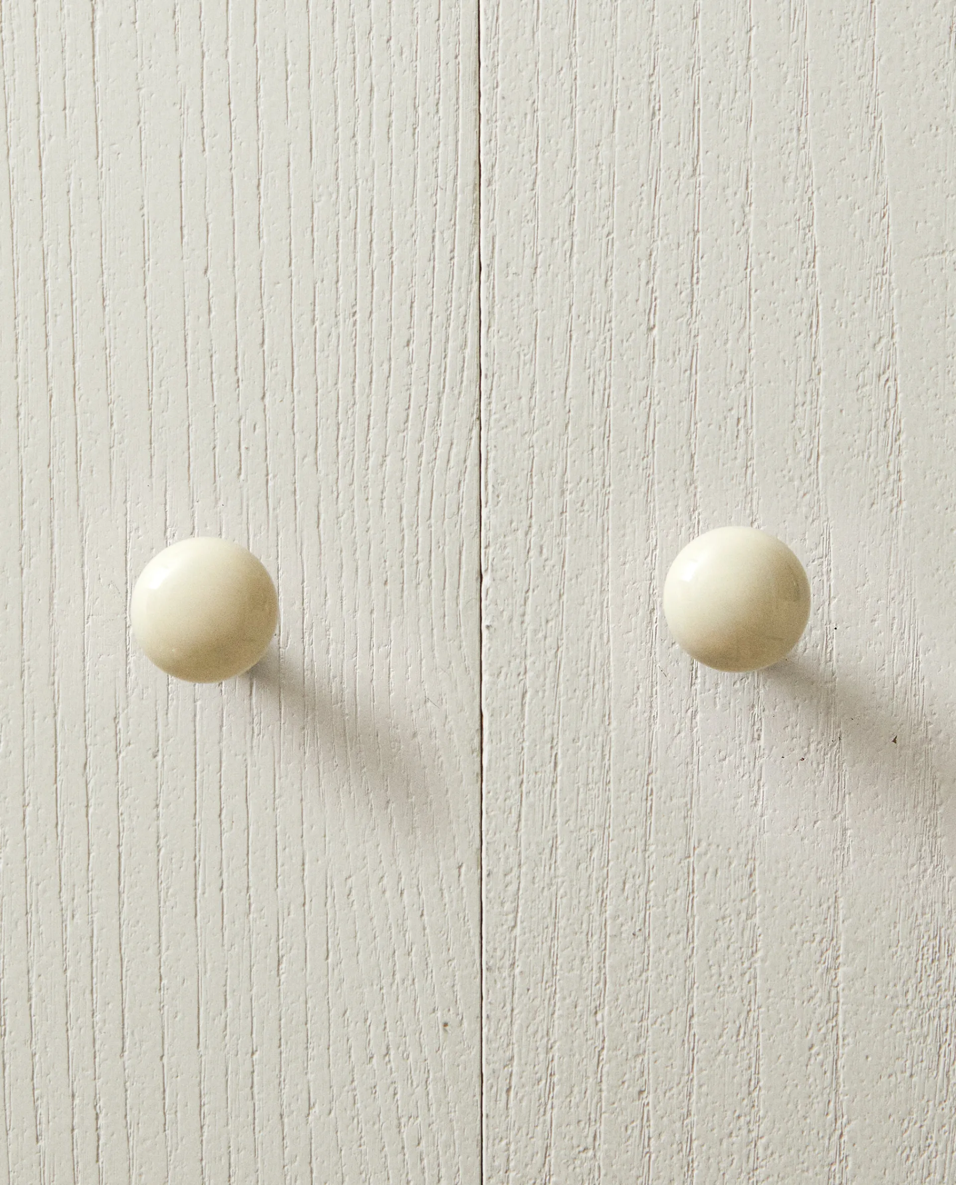 Door Knobs*ZARA Home Round Door Knob (Pack Of 2) Cream