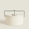 Storage*ZARA Home Round Stoneware Jar Cream