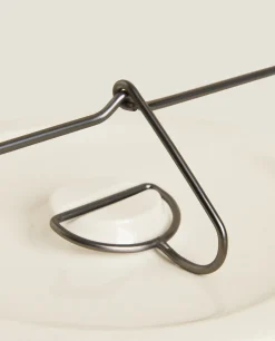 Storage*ZARA Home Round Stoneware Jar Cream