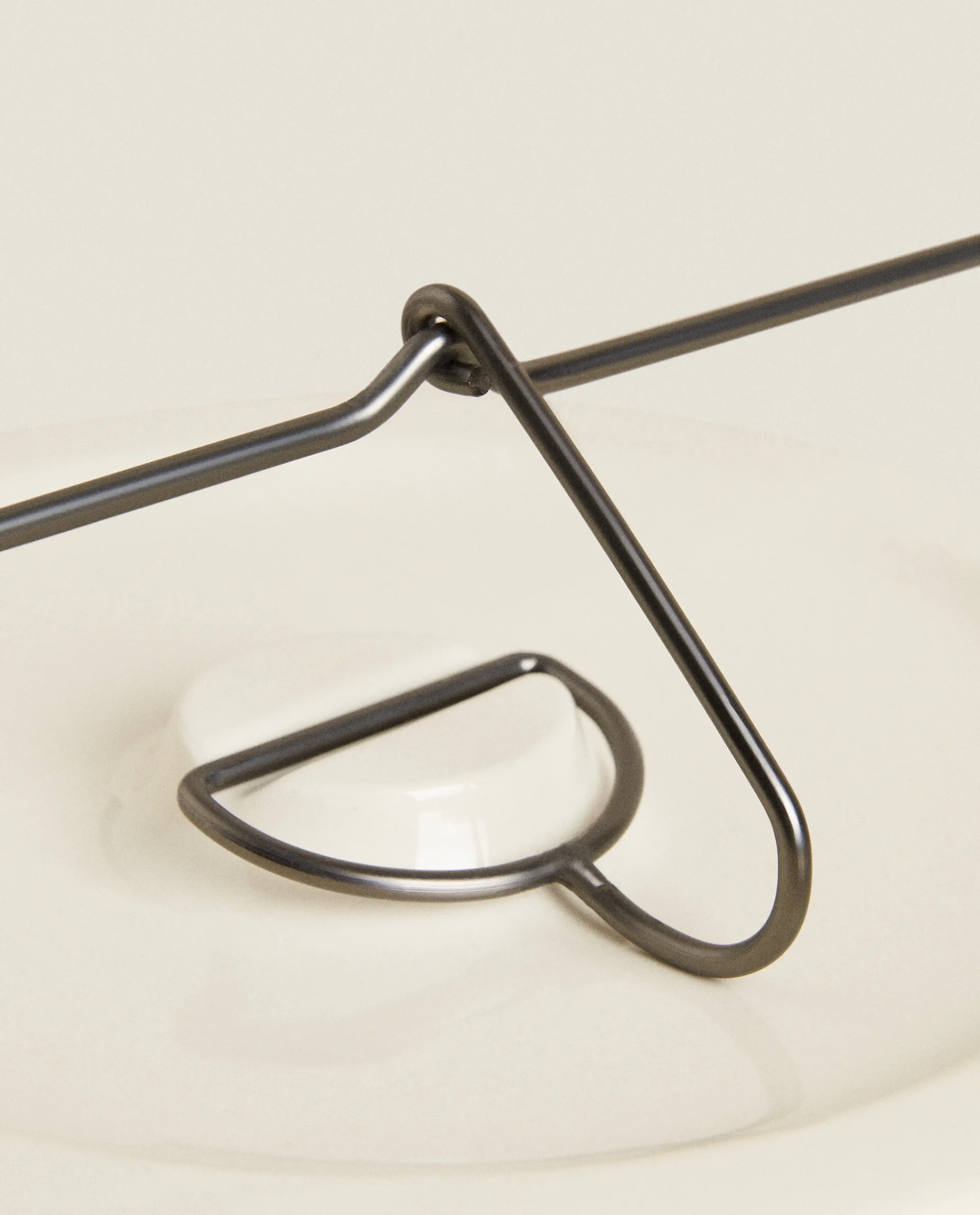 Storage*ZARA Home Round Stoneware Jar Cream