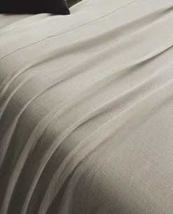 Bedspreads*ZARA Home Ruffle Trim Bedspread White