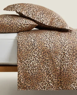 Duvet Covers*ZARA Home Sateen Duvet Cover Leopard