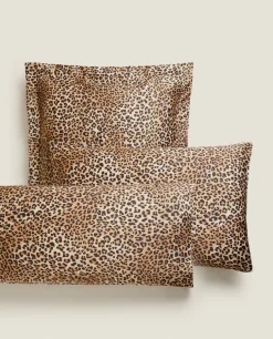 Pillowcases*ZARA Home Sateen Pillowcase Leopard