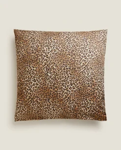 Pillowcases*ZARA Home Sateen Pillowcase Leopard