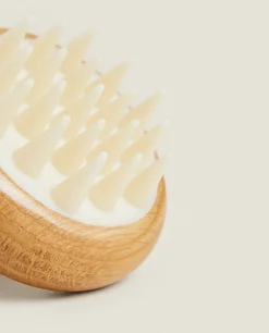 Bathroom Sets*ZARA Home Scalp Massager Natural Colour