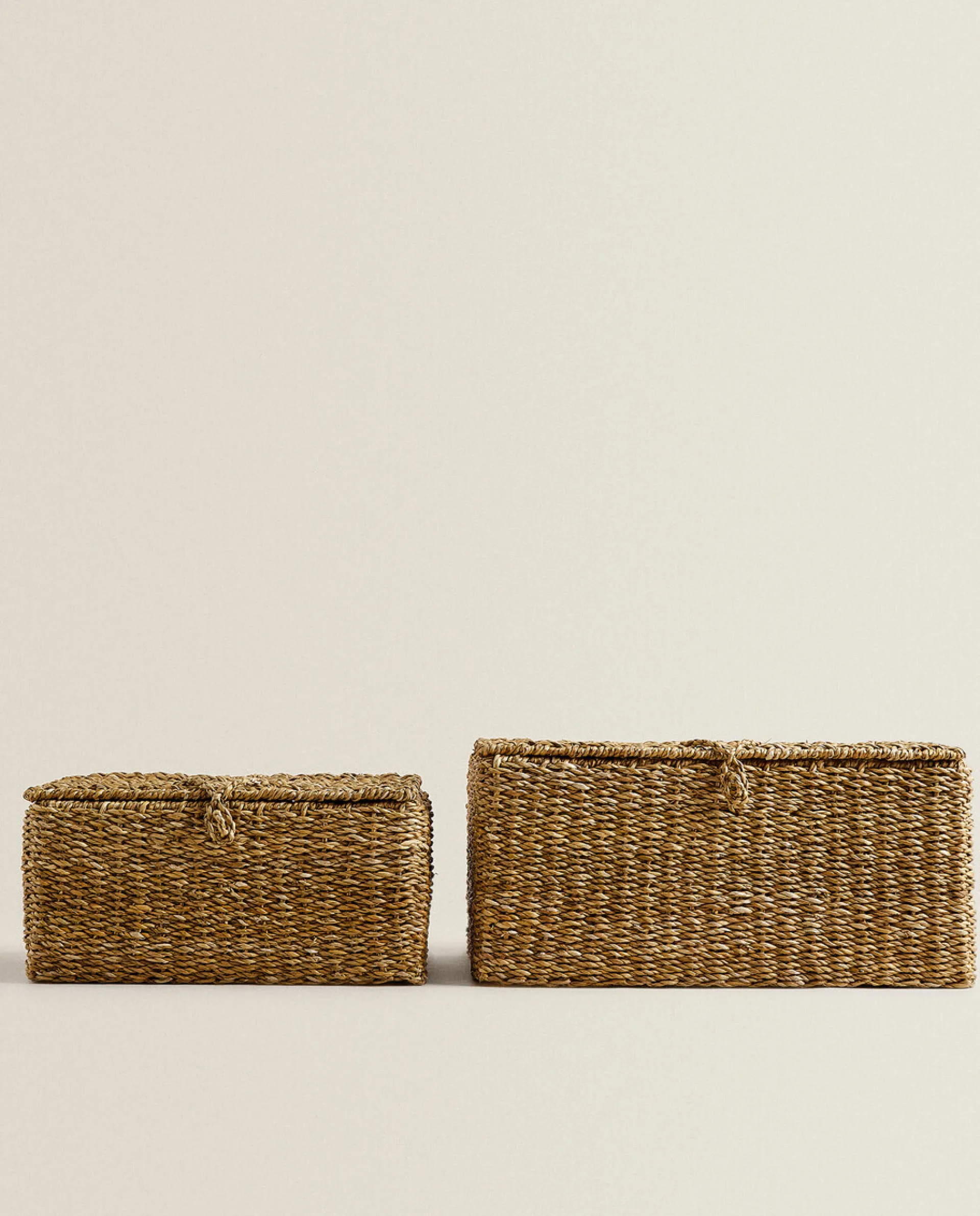Baskets*ZARA Home Seagrass Basket Brown