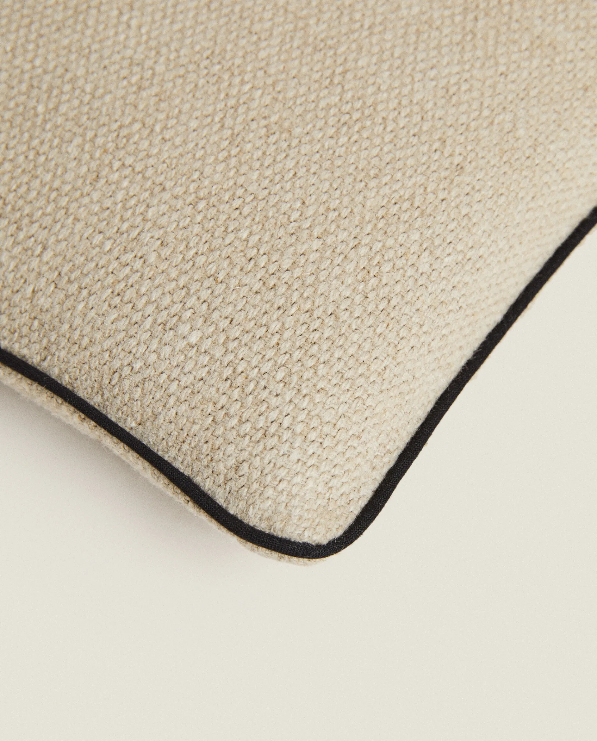 Chairs & Cushions*ZARA Home Seat Cushion With Piping Natural Colour