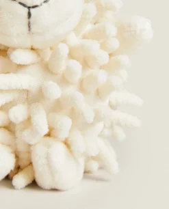 Toys*ZARA Home Sheep Plush Toy Rattle White