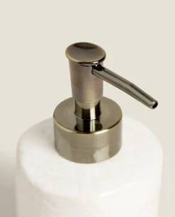 Dispensers*ZARA Home Shiny Ceramic Dispenser Yellow