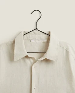 Beachwear*ZARA Home Shirt Dress Natural Colour