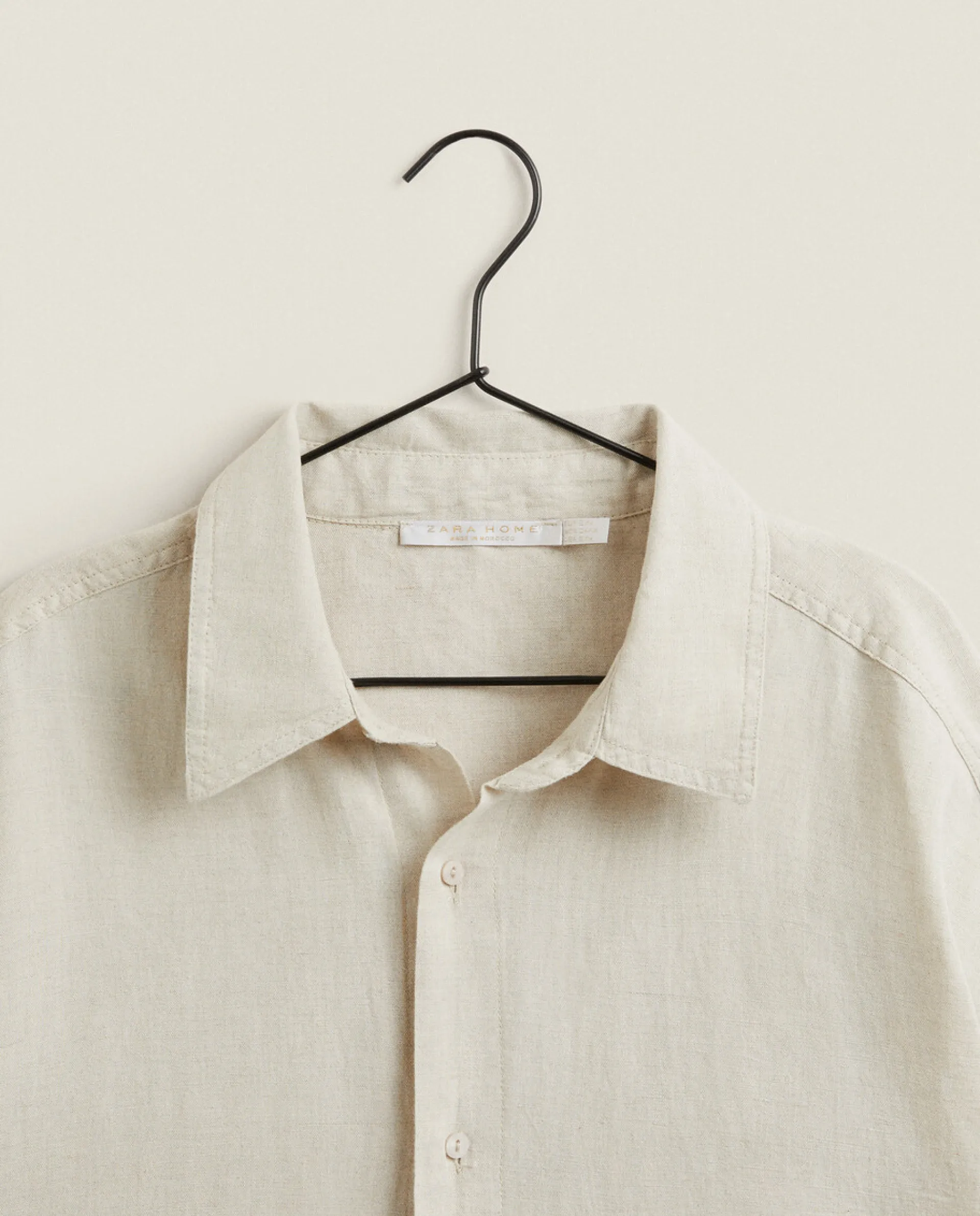 Beachwear*ZARA Home Shirt Dress Natural Colour