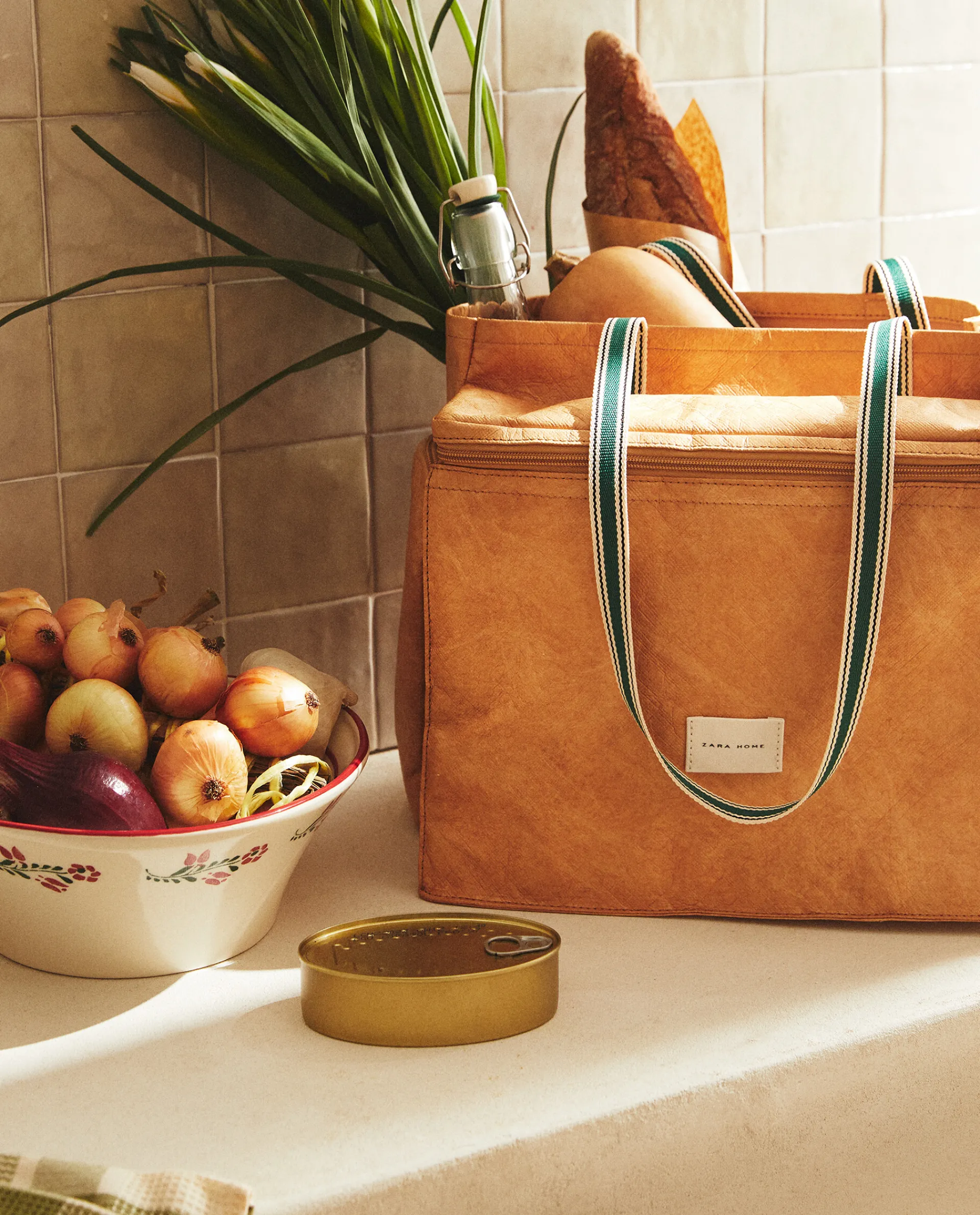 Kitchen Towels, Aprons And Bags*ZARA Home Shopping Bag With Paper Compartments 1-111