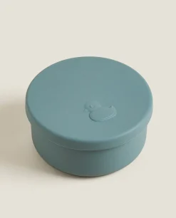 Mealtime*ZARA Home Silicone Food Container Green