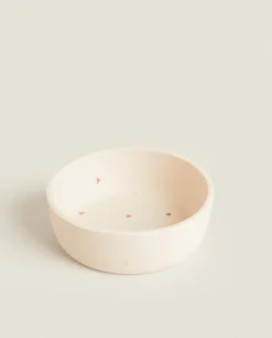 Mealtime*ZARA Home Silicone Heart Bowl Pink