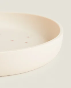 Mealtime*ZARA Home Silicone Heart Plate Pink