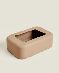 Accessories*ZARA Home Silicone Wipe Box Brown